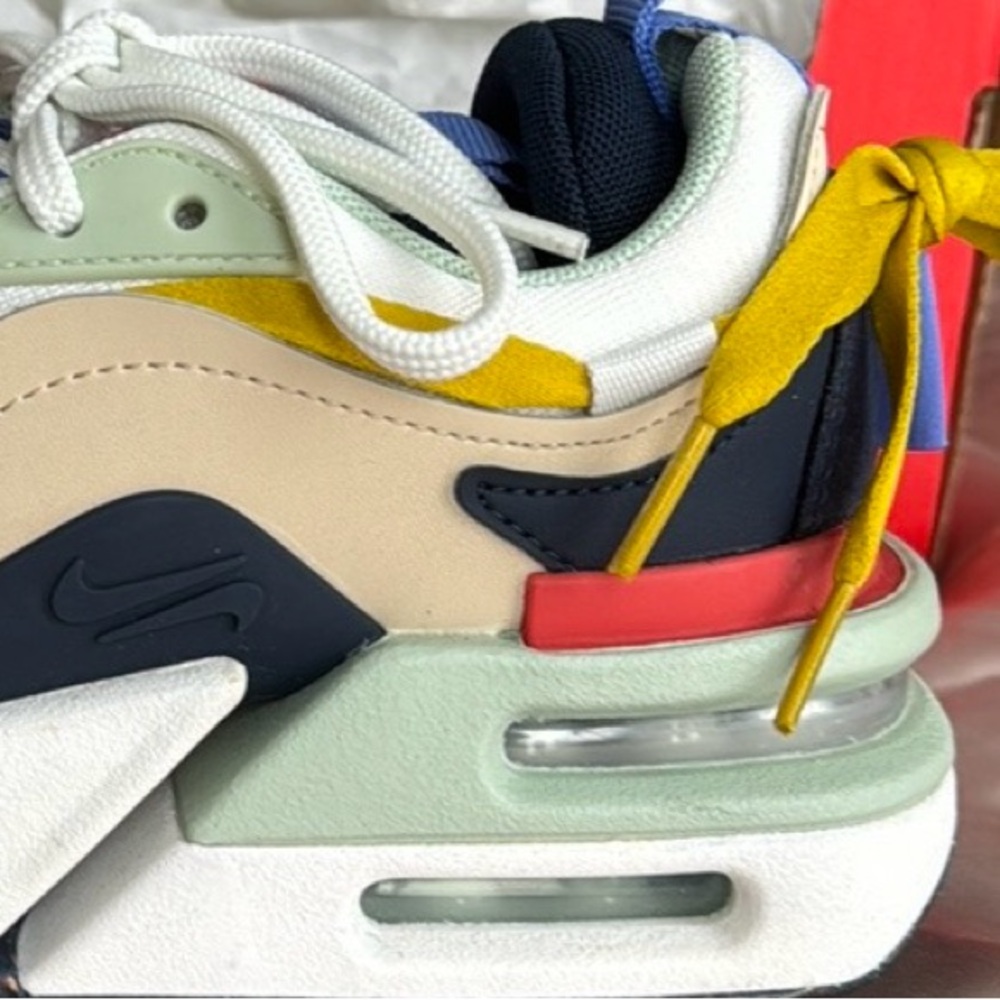 Nike | Mujer Nike Nike Air Max Furyosa  white-obsidian | size 5.5 |
